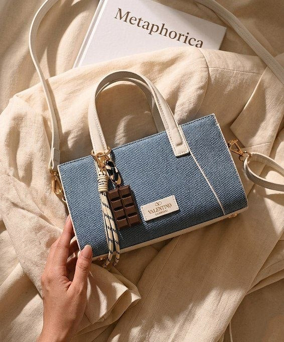 Structured Red Tote Bag — Valentino