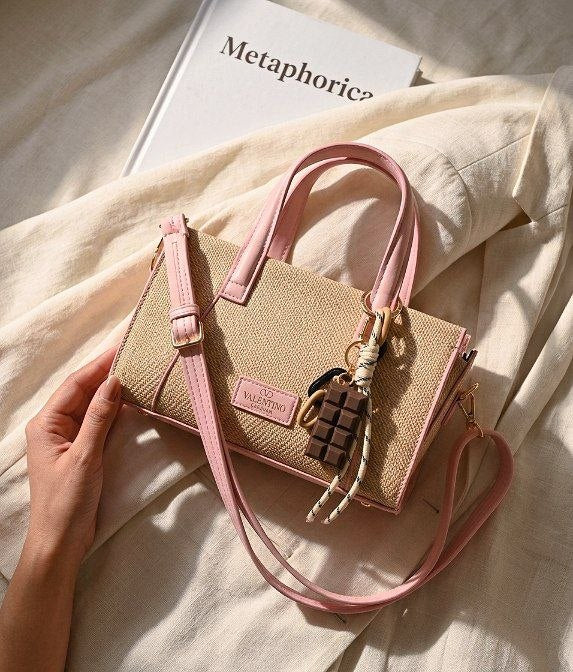 Structured Red Tote Bag — Valentino